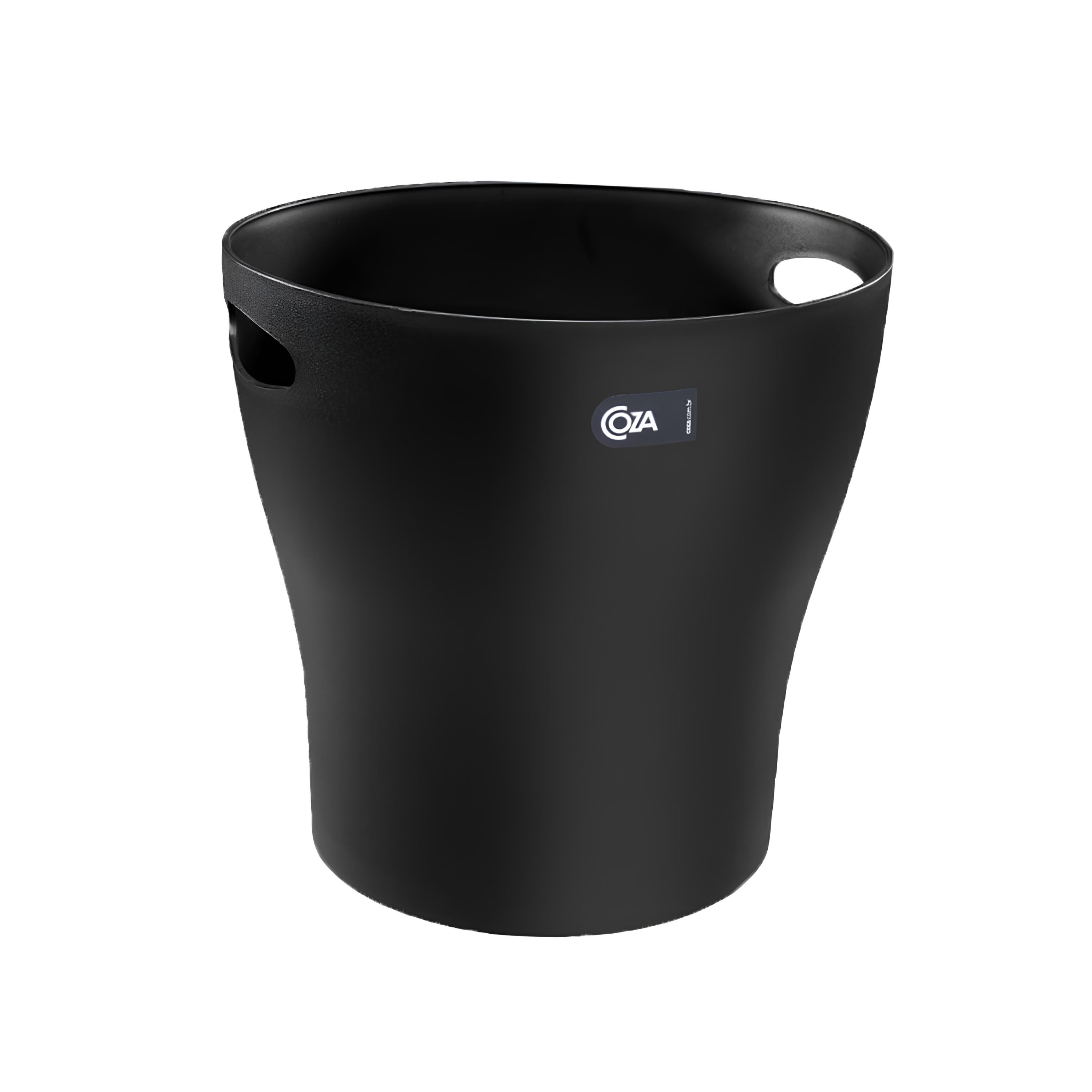 BALDE CHAMPAGNE PLÁSTICO 7L 25CM PRETO     