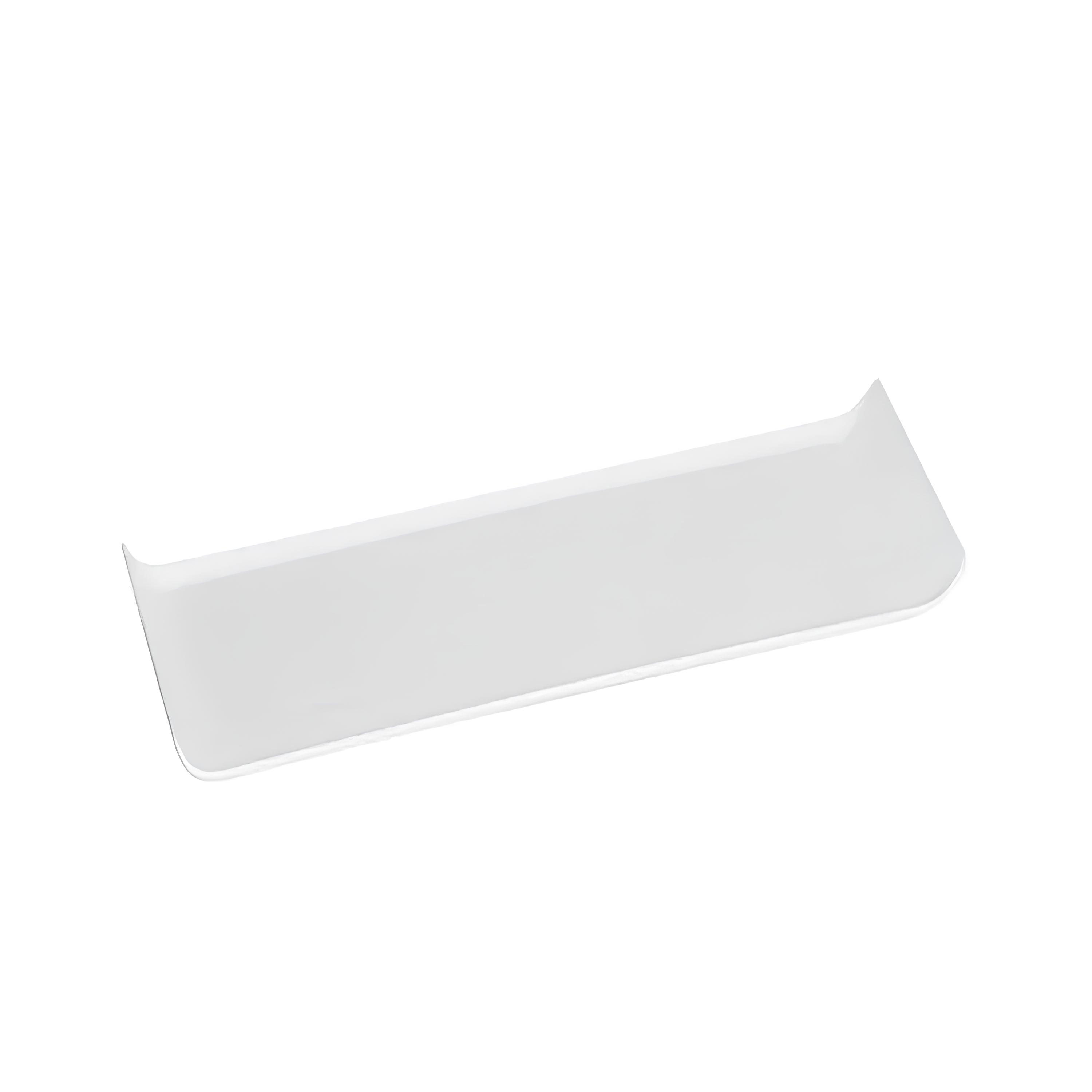 TRAVESSA PLÁSTICA ECONÔMICA 30X15CM BRANCA      