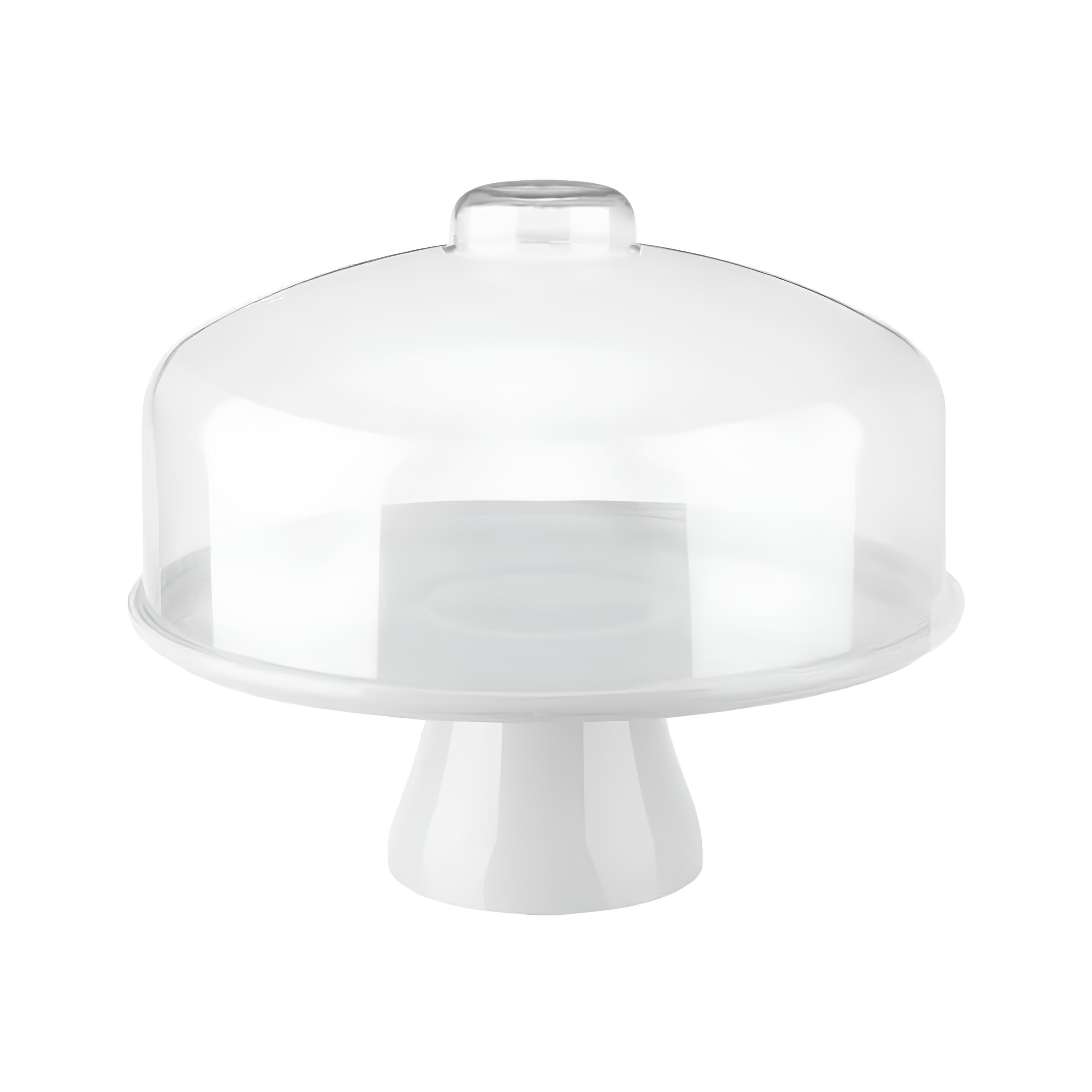TORTEIRA PLÁSTICA ECONÔMICA TAMPA 32CM BRANCA     
