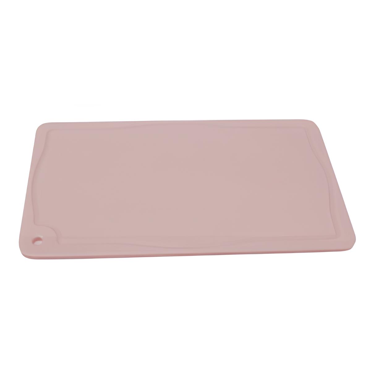 PLACA CORTE POLIETILENO CANALETA ASSADOS 50X30CM BEGE    