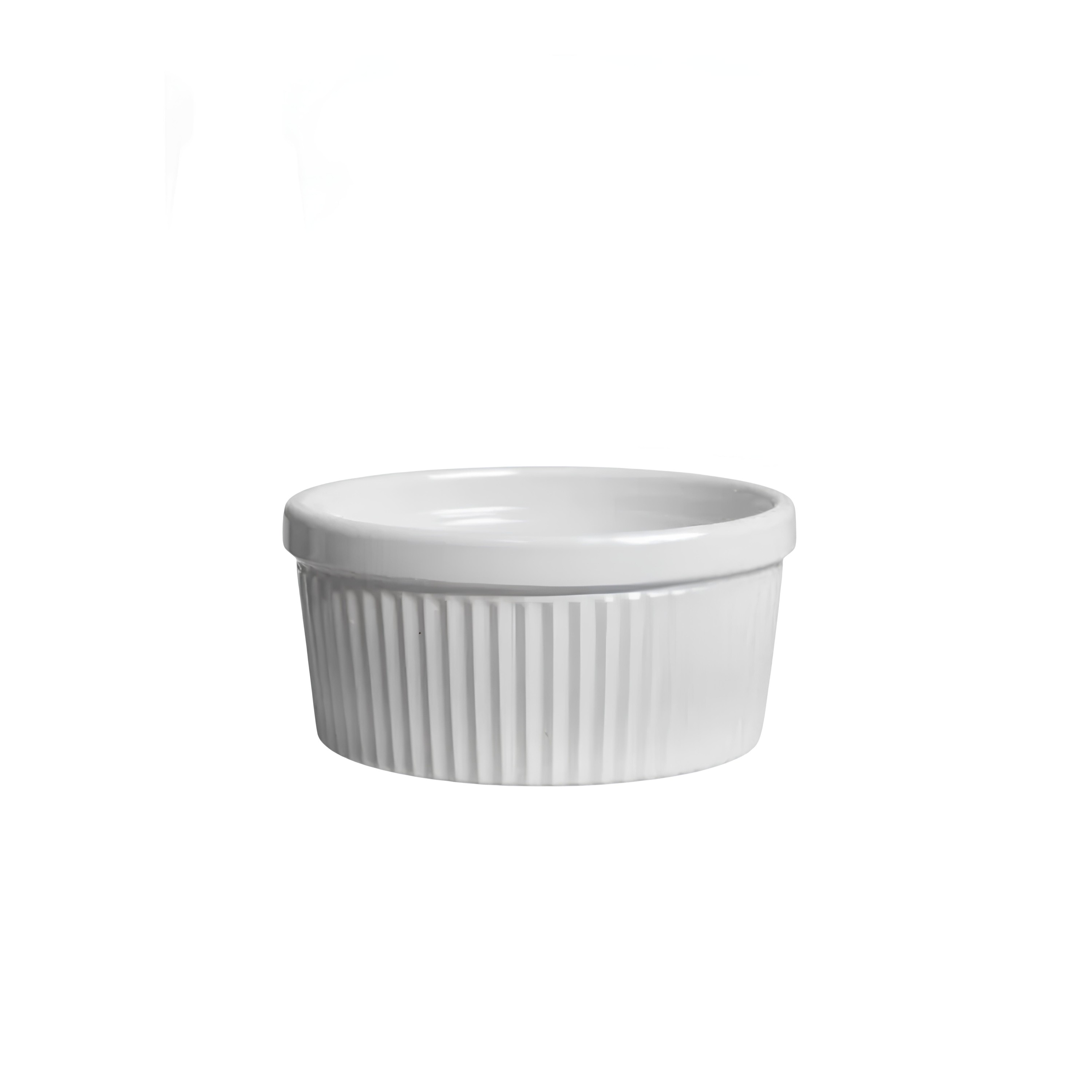 RAMEQUIM PORCELANA 40ML 3CM BRANCO ECONÔMICO     