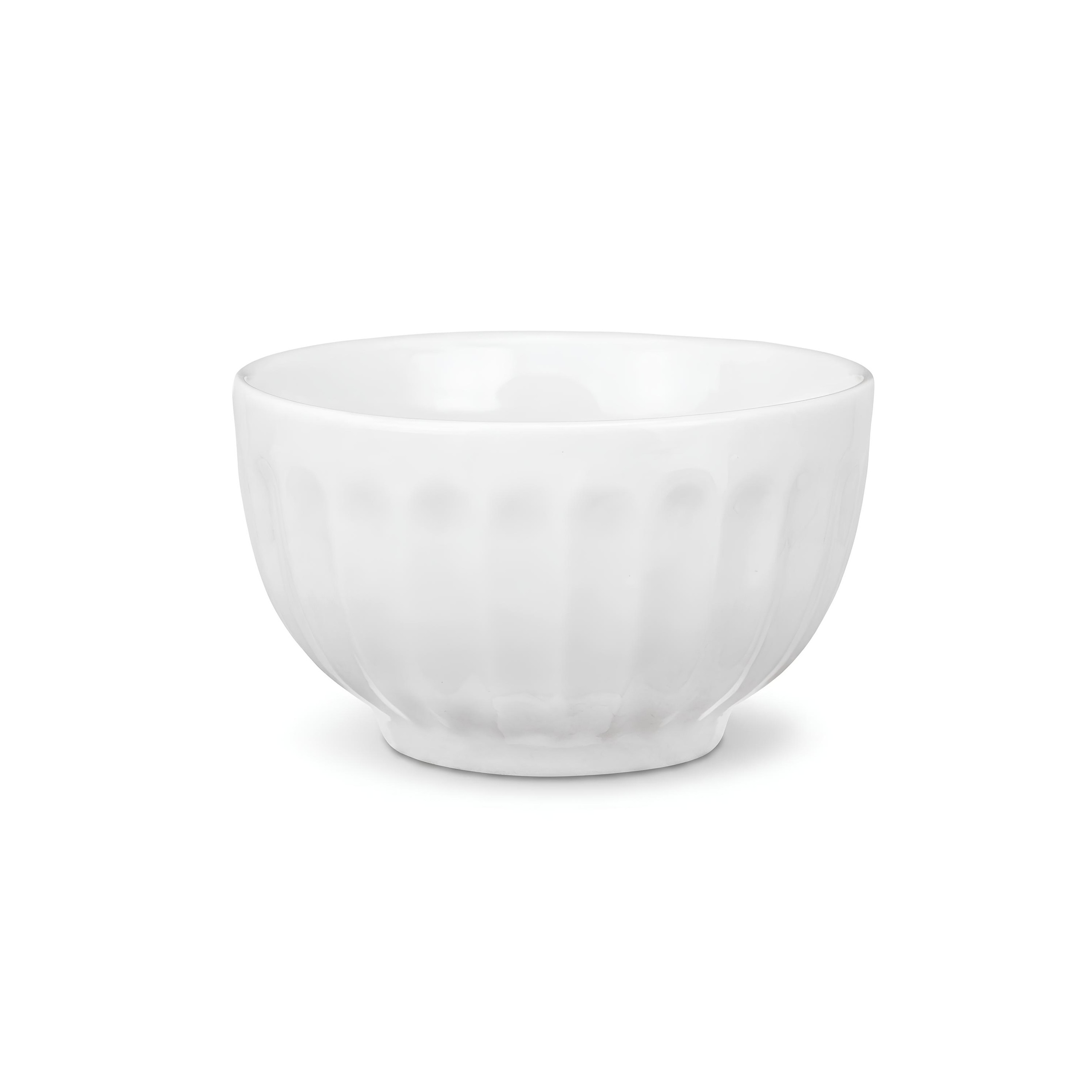 TIGELA PORCELANA 310ML 6,5CM CANELADA      