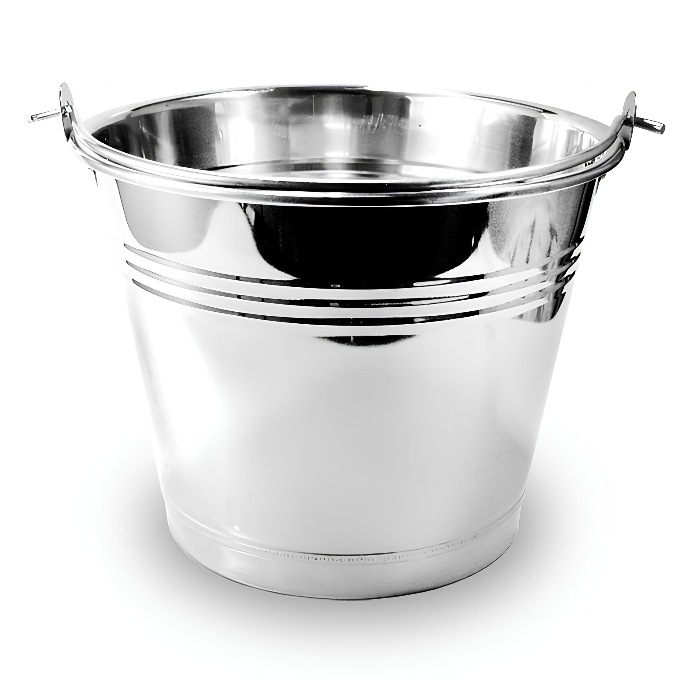 BALDE CHAMPAGNE/LONG NECKS INOX 6L 25CM     