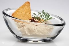 TIGELA VIDRO DIAGONAL 180ML 9,8X4,6CM FINGER FOOD    