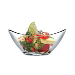 TIGELA VIDRO CANOA 210ML 11X5CM FINGER FOOD    