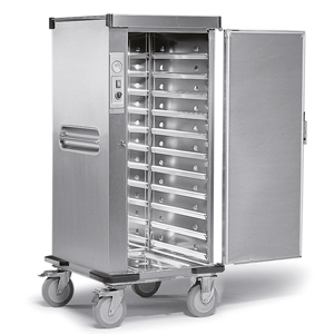 CARRO BANQUETE AQUECIDO BKW 36 GN1/1  ENTRE TRILHOS 77,7X83,7X171,2CM 
