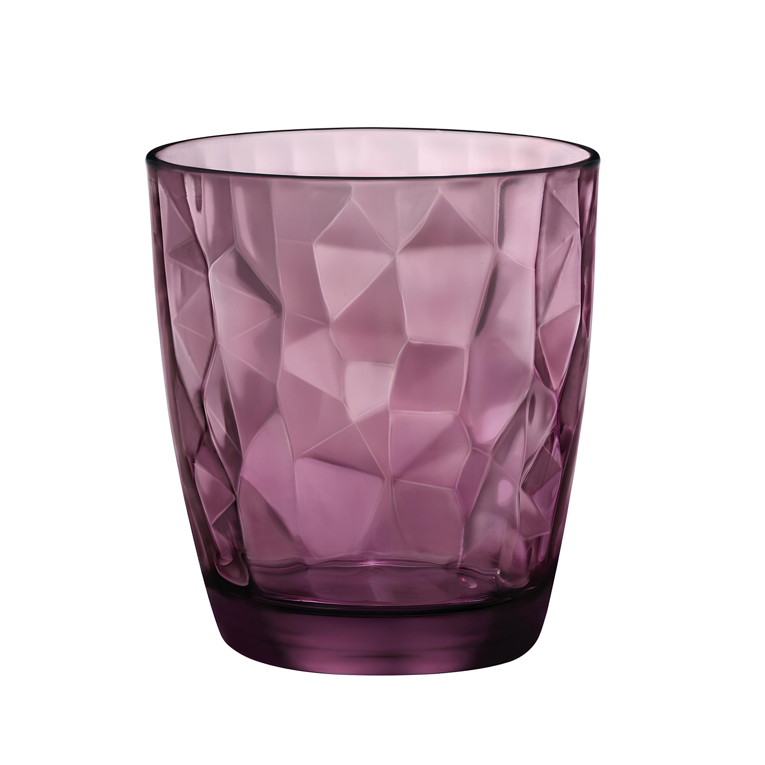 COPO MULTIUSO VIDRO 390ML 10CM LILÁS DIAMOND    
