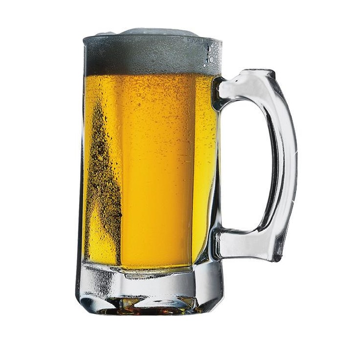 CANECA CHOPP VIDRO 300ML 15CM BREMEN     