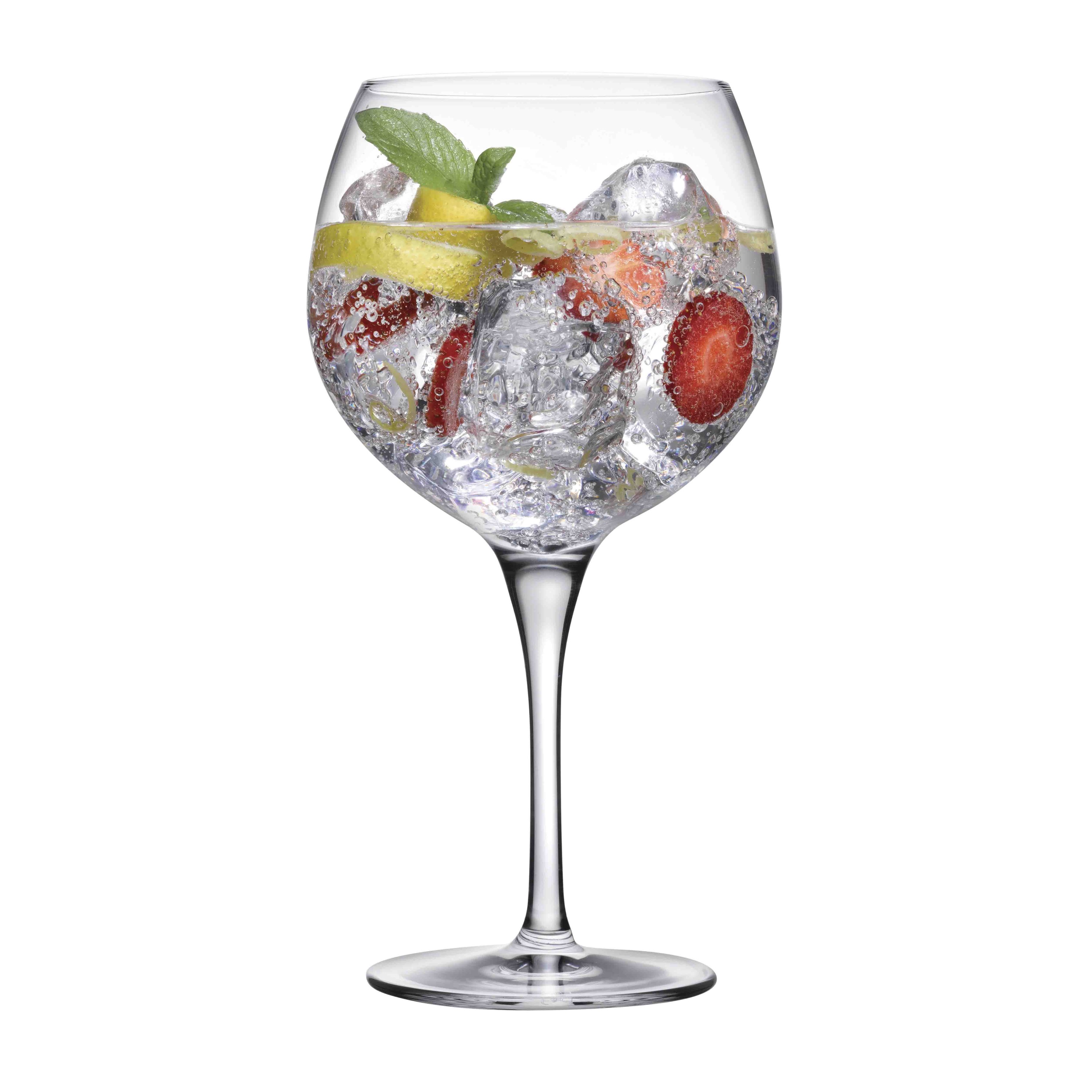 TAÇA GIN CRYSTAL GLASS 680ML 21CM PRIMEUR NUDE   