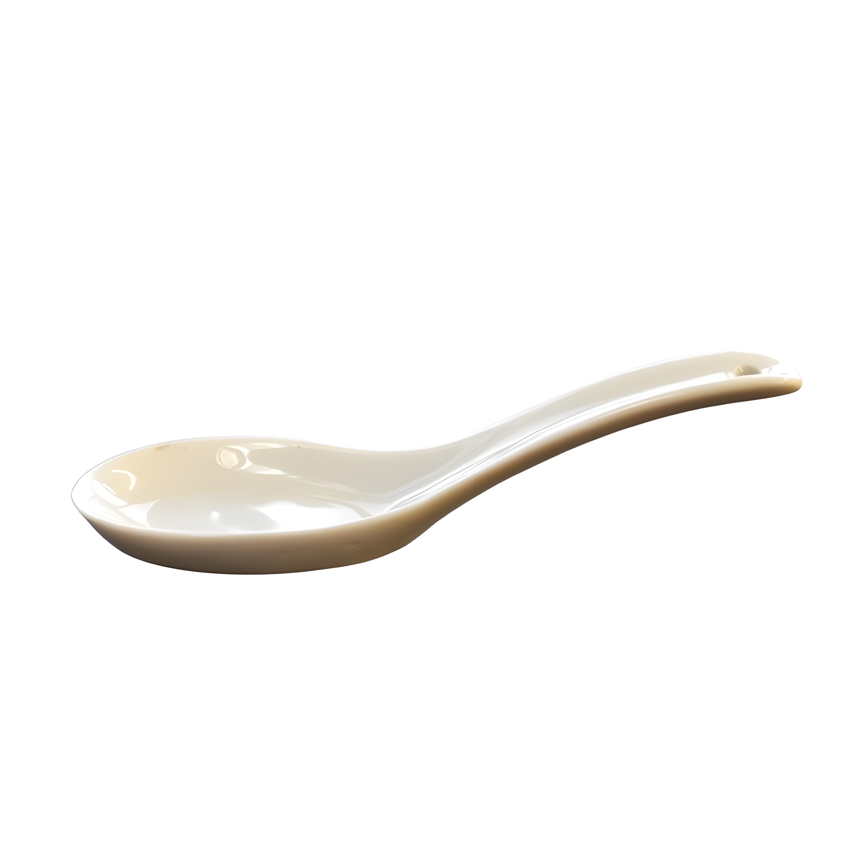 COLHER DEGUSTAÇÃO PORCELANA        