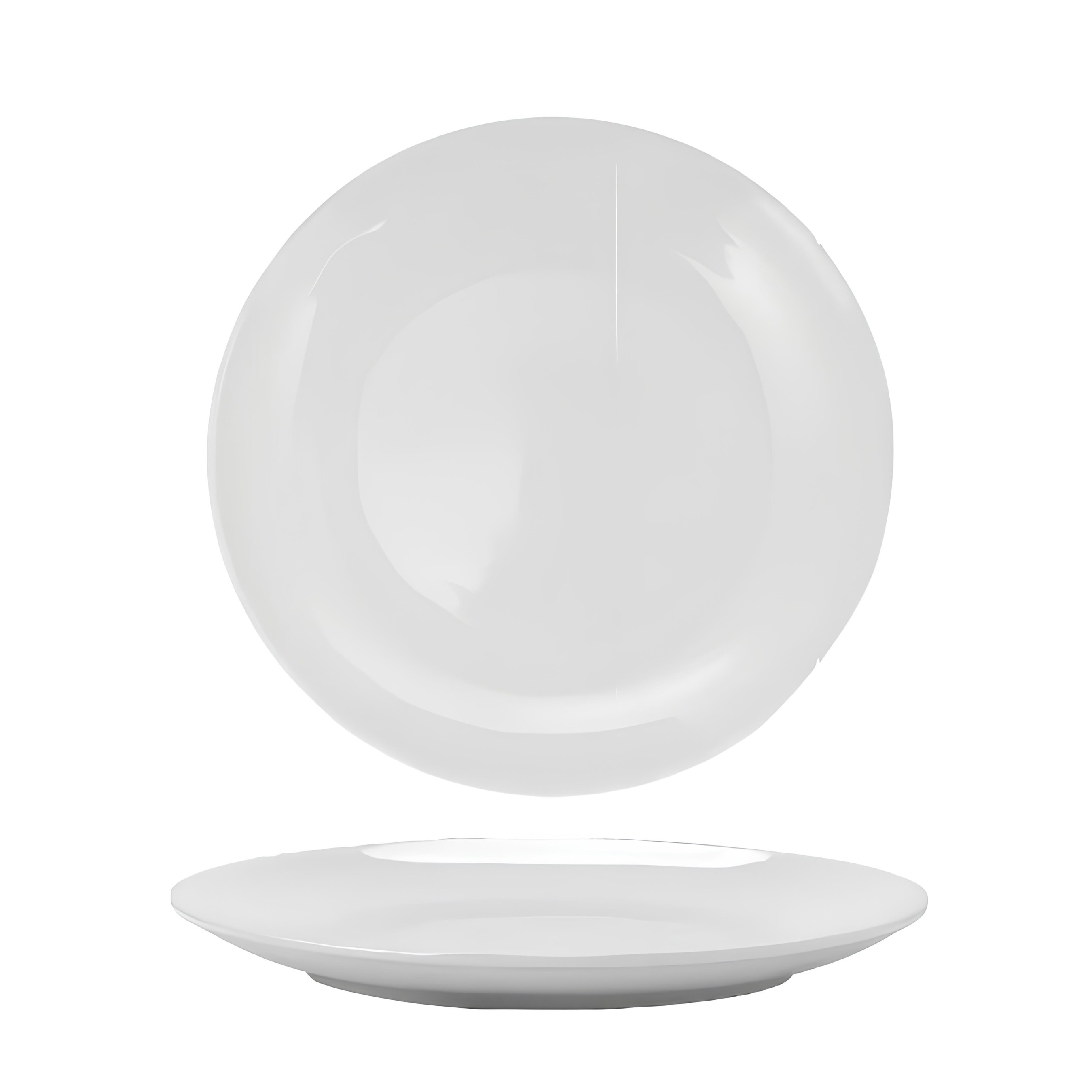PRATO MESA MELAMINA 25CM ECONÔMICO PLAZA