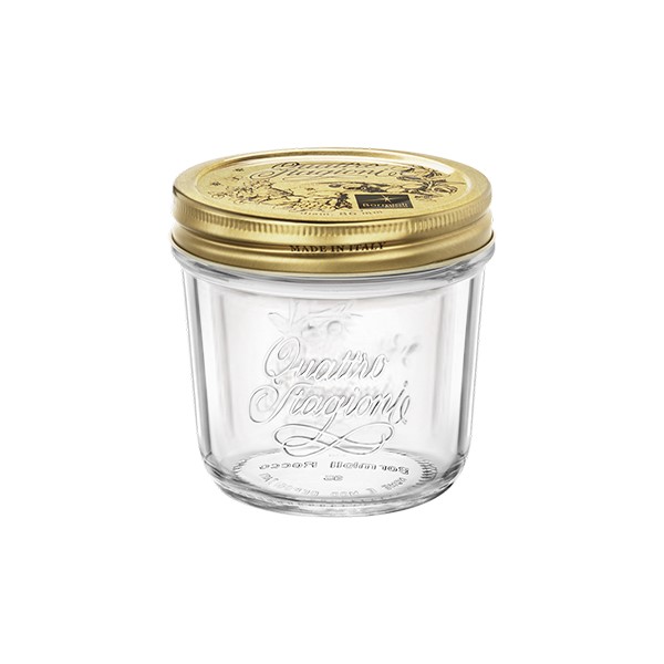 POTE VIDRO TAMPA 200ML 9CM STAGIONI     