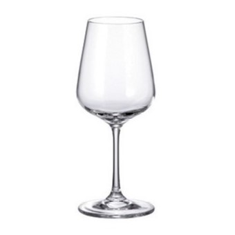 TAÇA VINHO BORDEAUX CRYSTAL GLASS TITÂNIO 580ML 23CM DORA  