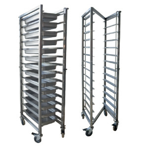 CARRO TRANSPORTE SAFESPACE INOX 14 GN1/1 54X41CM    