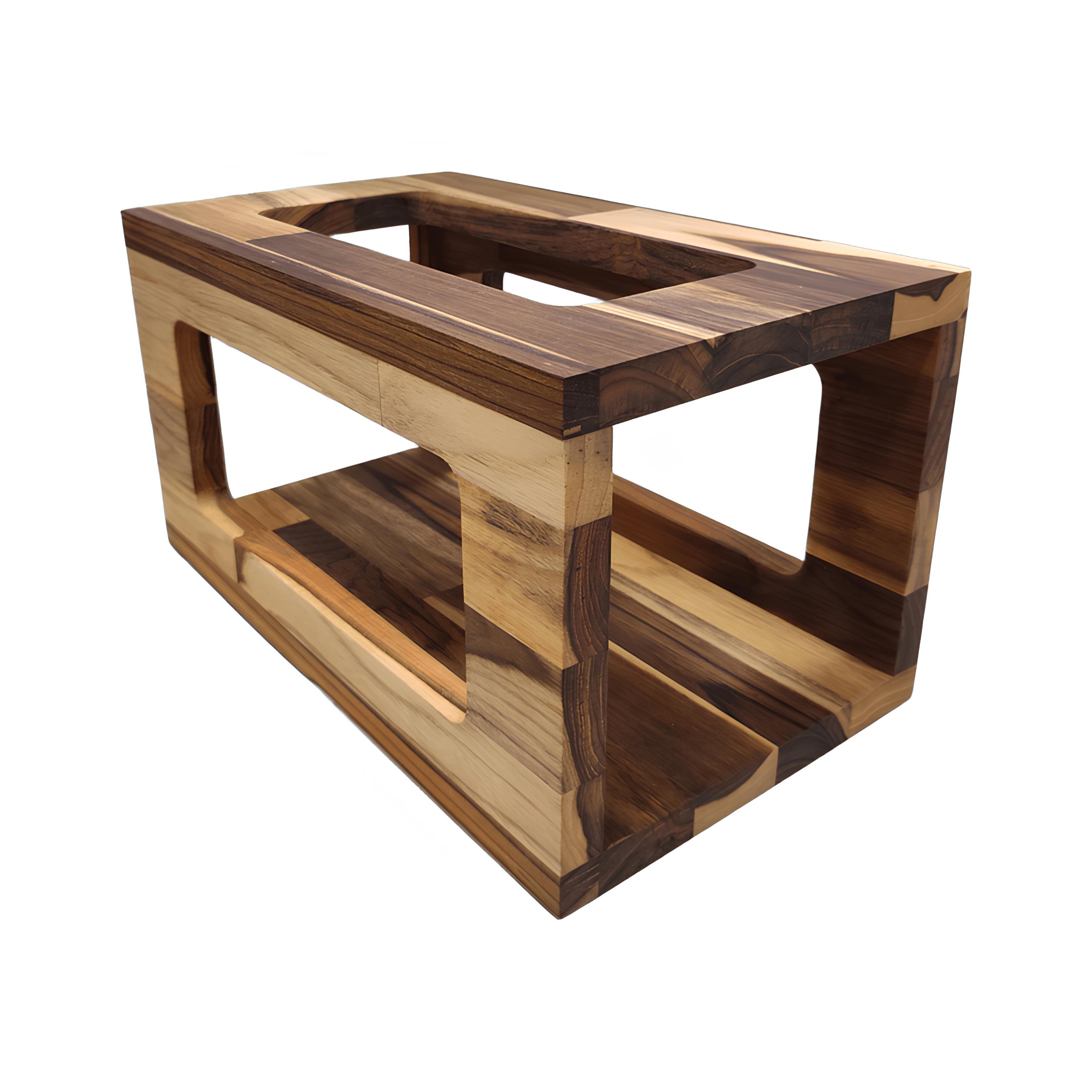 CAIXA MADEIRA MÓDULO PÃES 38X22CM      