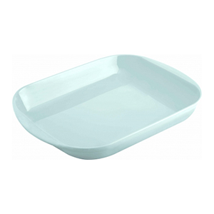 TRAVESSA POLIPROPILENO RETANGULAR 16X11,5CM  BRANCA LUNA    