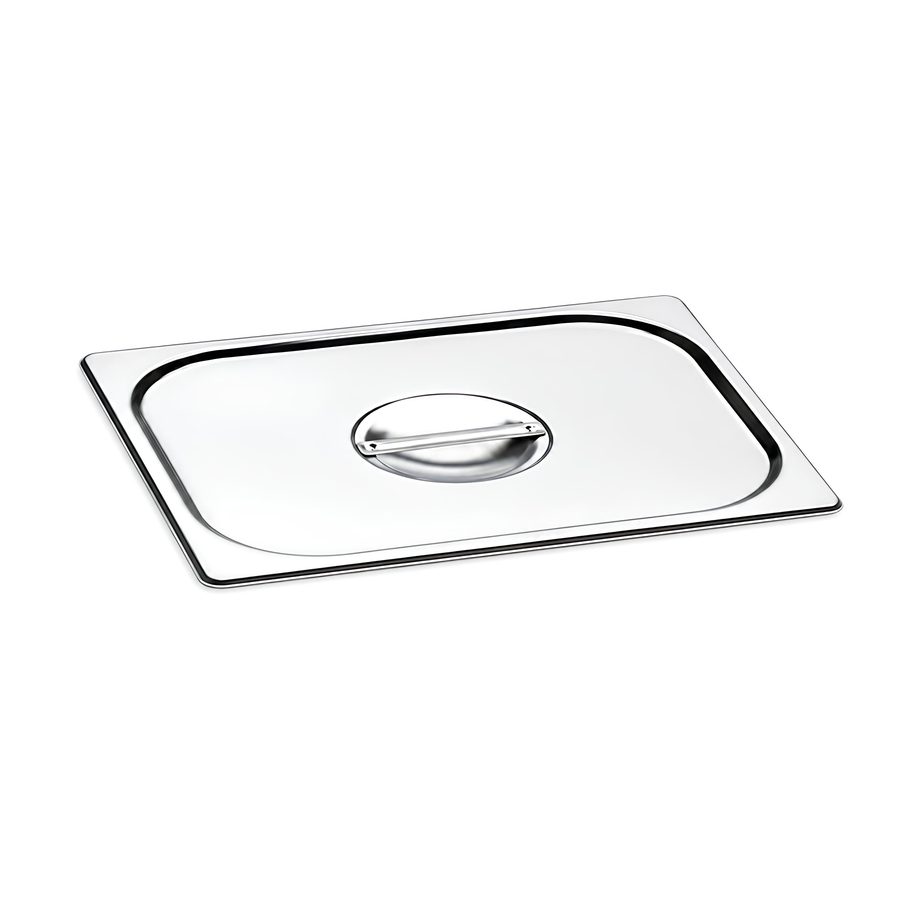 TAMPA INOX REFORÇADA GN1/2 32,5X26,5CM      