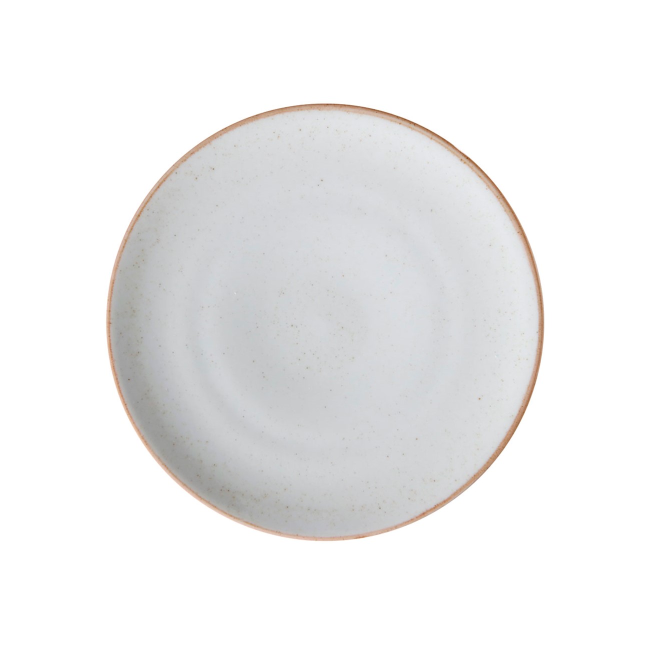 PRATO PÃO PORCELANA 17CM 2,5CM BEGE ARTISAN    