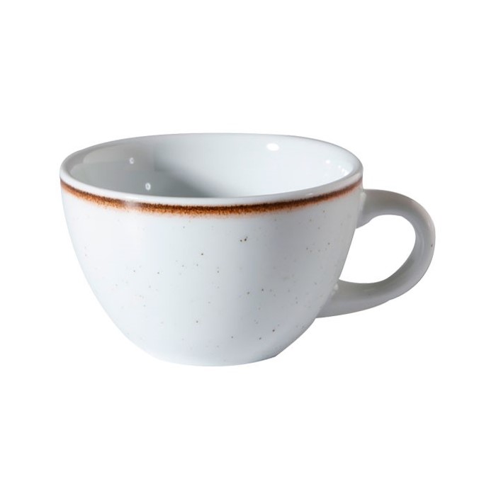 XÍCARA CHÁ PORCELANA 260ML 6CM BEGE ARTISAN    