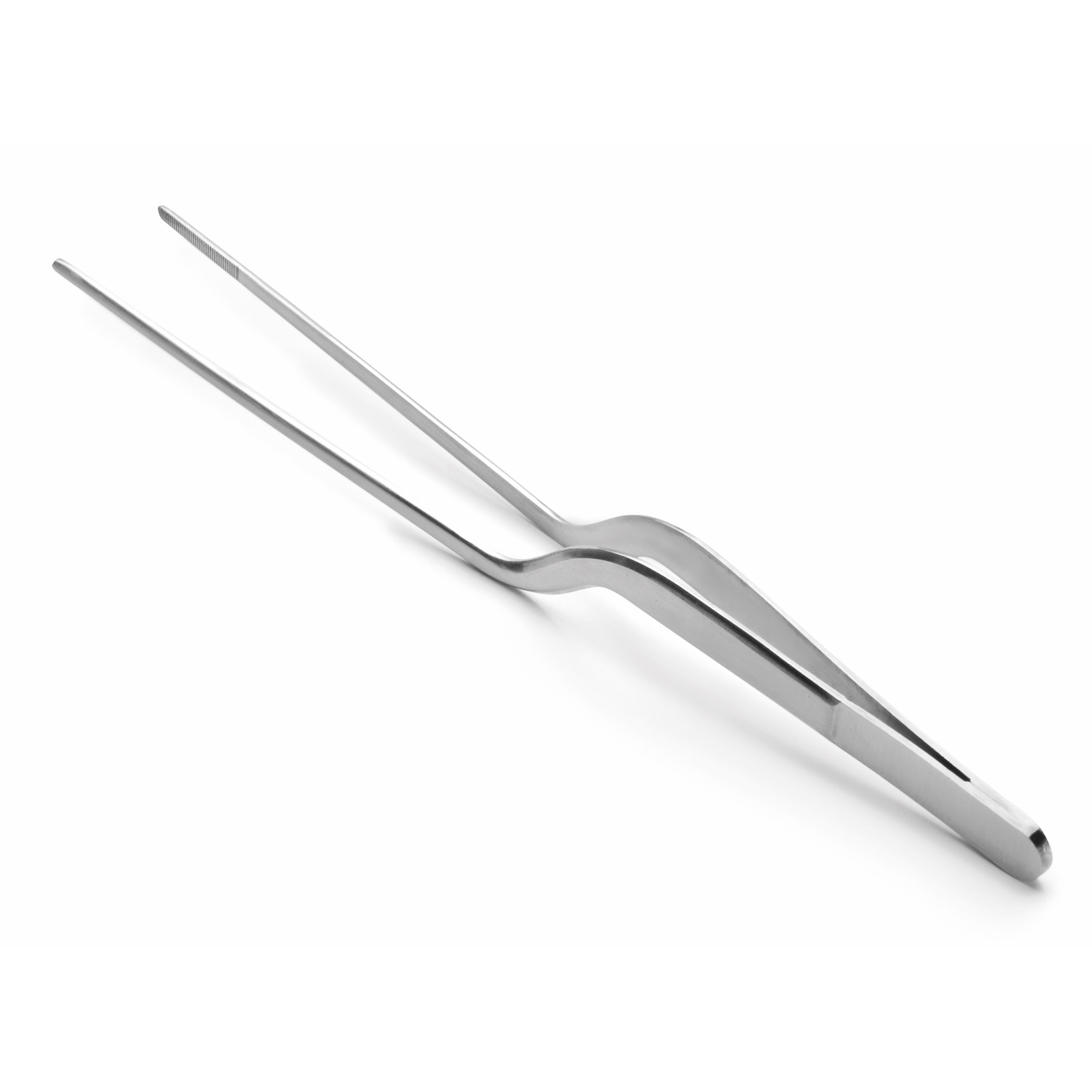PINÇA CURVA GOURMET PRECISÃO INOX 21CM     