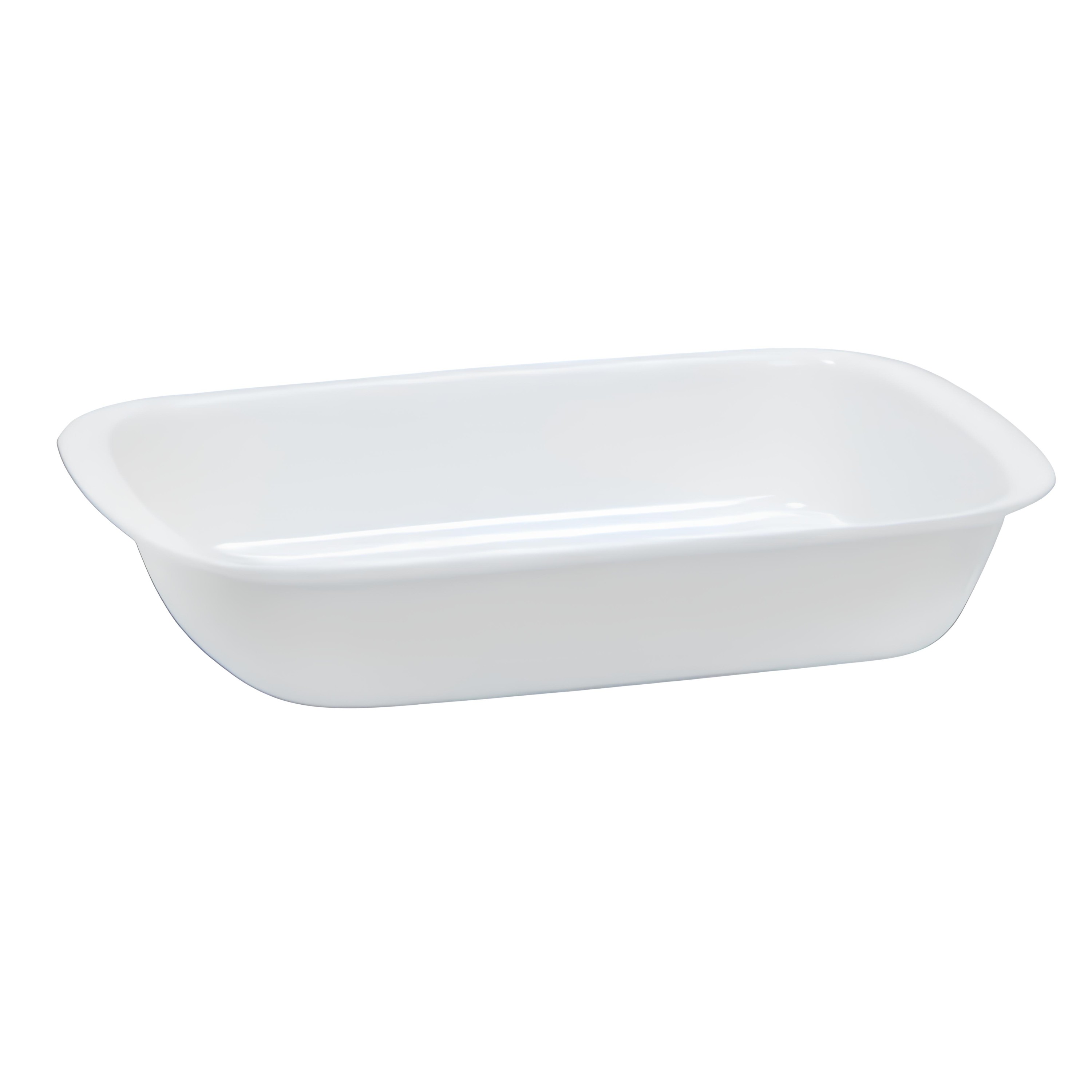 TRAVESSA POLIPROPILENO 30X15CM BRANCA SERVIR      