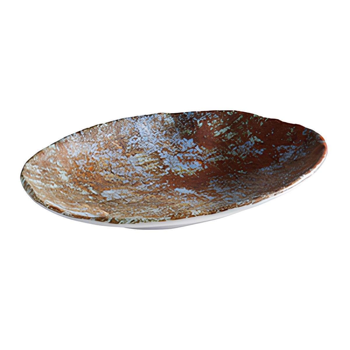 TRAVESSA OVAL FUNDA MELAMINA 24X17CM AQUARIS     