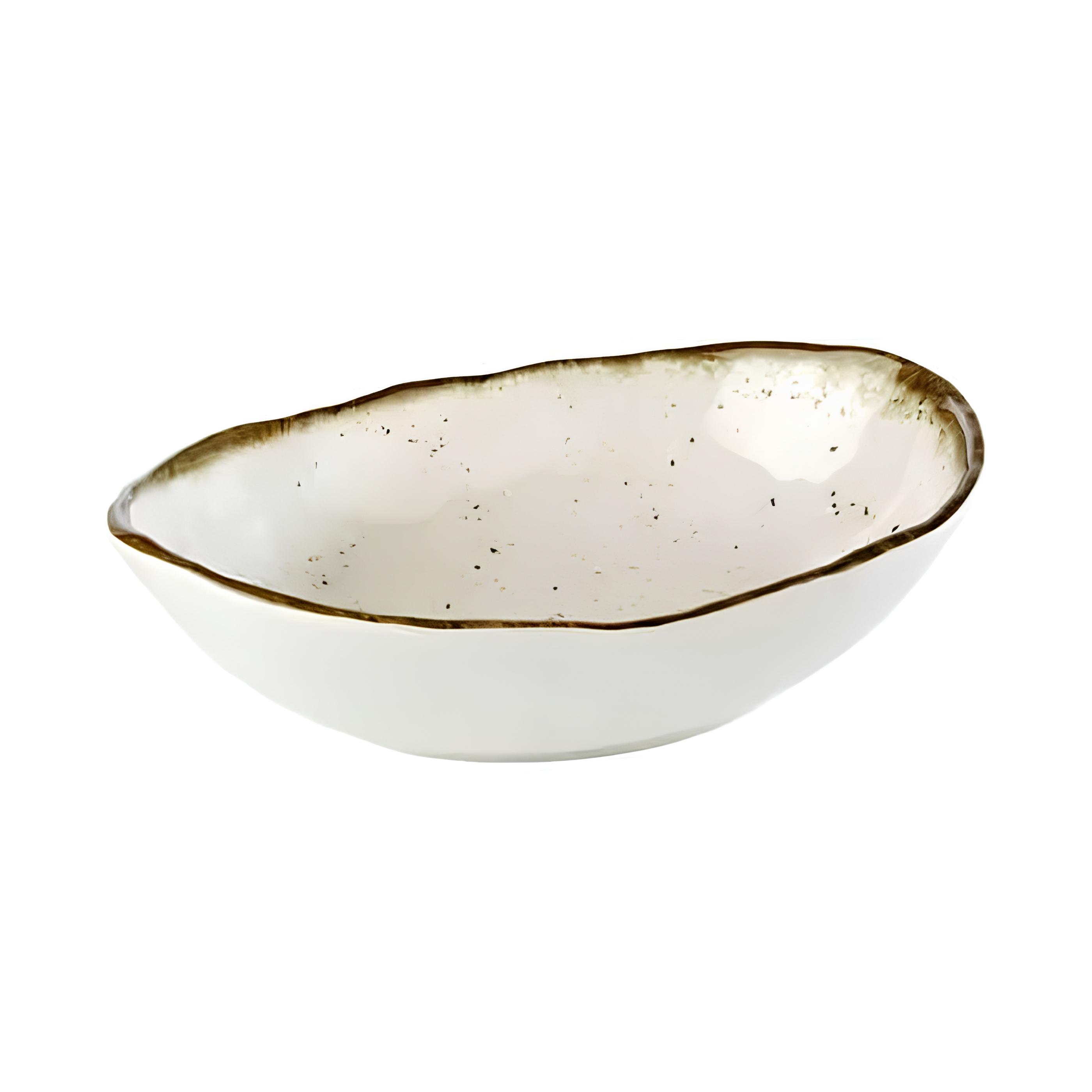 TIGELA OVAL MELAMINA 28,5X21CM 1,2L STONE ART    