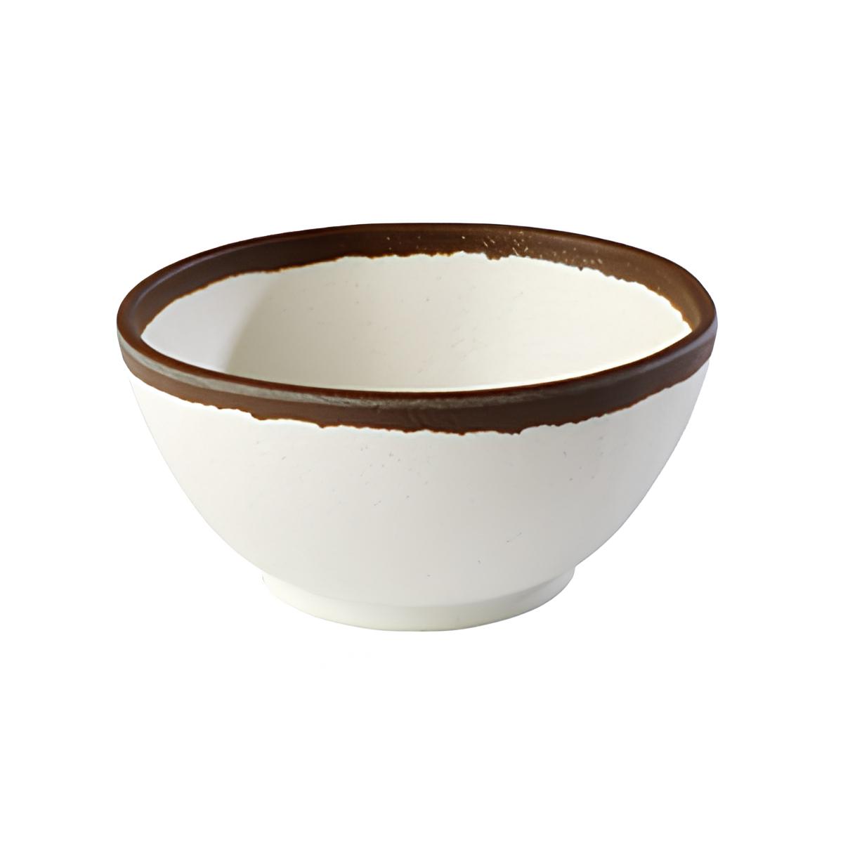 TIGELA MELAMINA 12,5CM 370ML BEGE CROCKER     