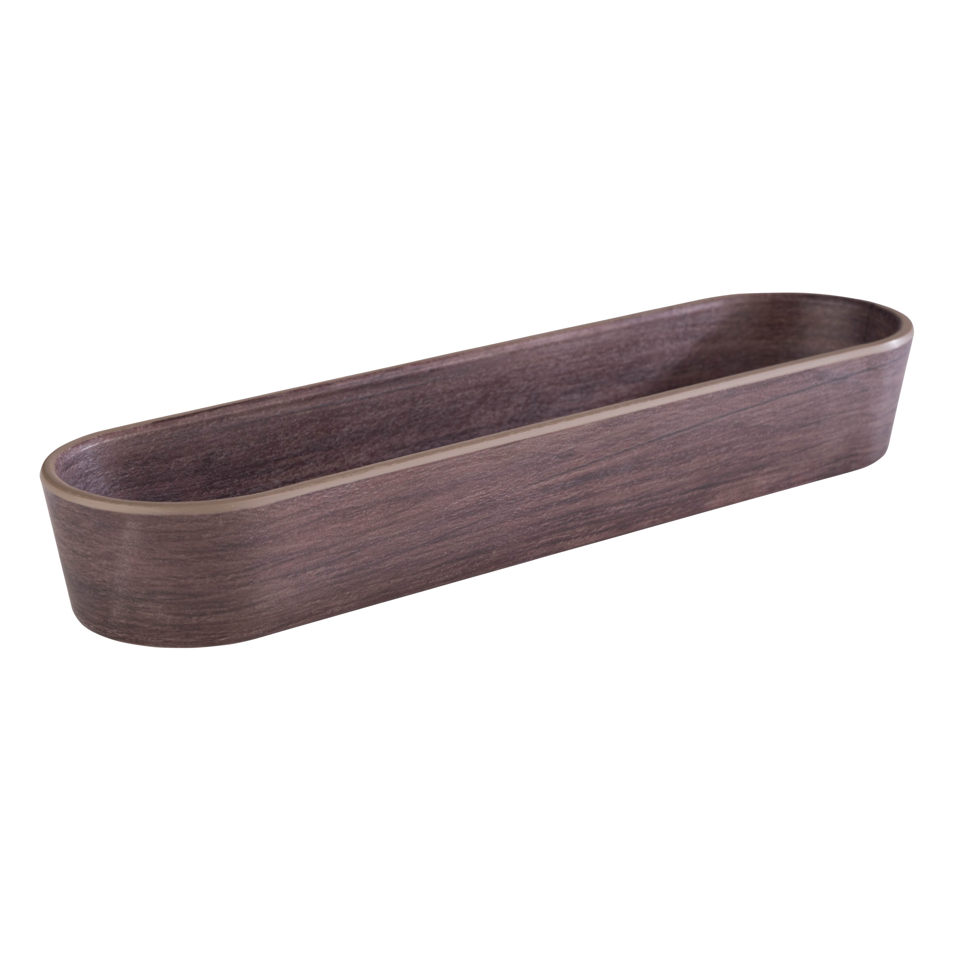 TRAVESSA CANOA MELAMINA 25X6,5CM OAK