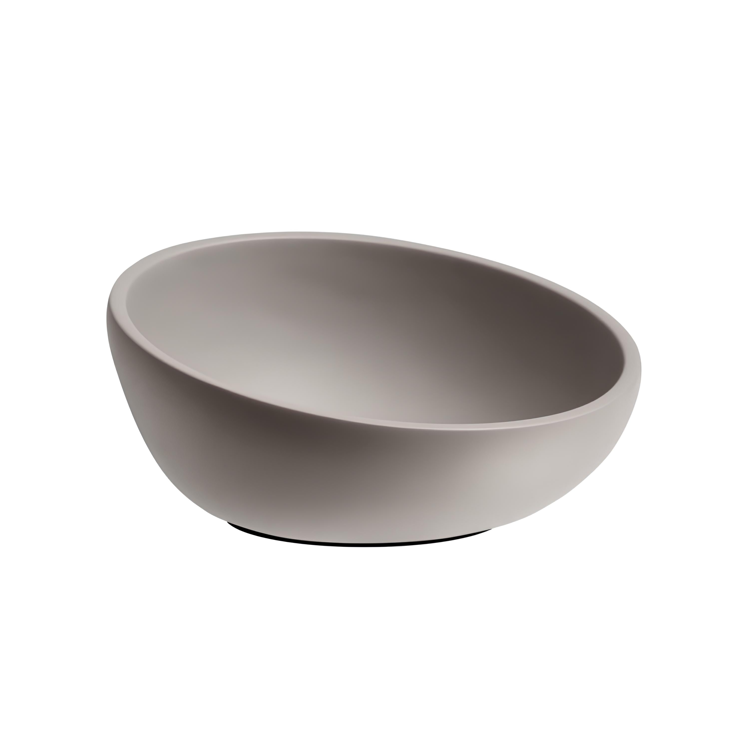 BOWL INCLINADO CONCRETO 22CM 1,1L PEQUENO ELEMENT    