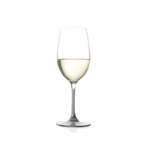 TAÇA VINHO BRANCO CRYSTAL GLASS 360ML 22CM COLOR PRATA EVENT 