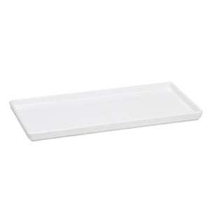 TRAVESSA POLIPROPILENO 27X13,5CM  BRANCA SQUARE     