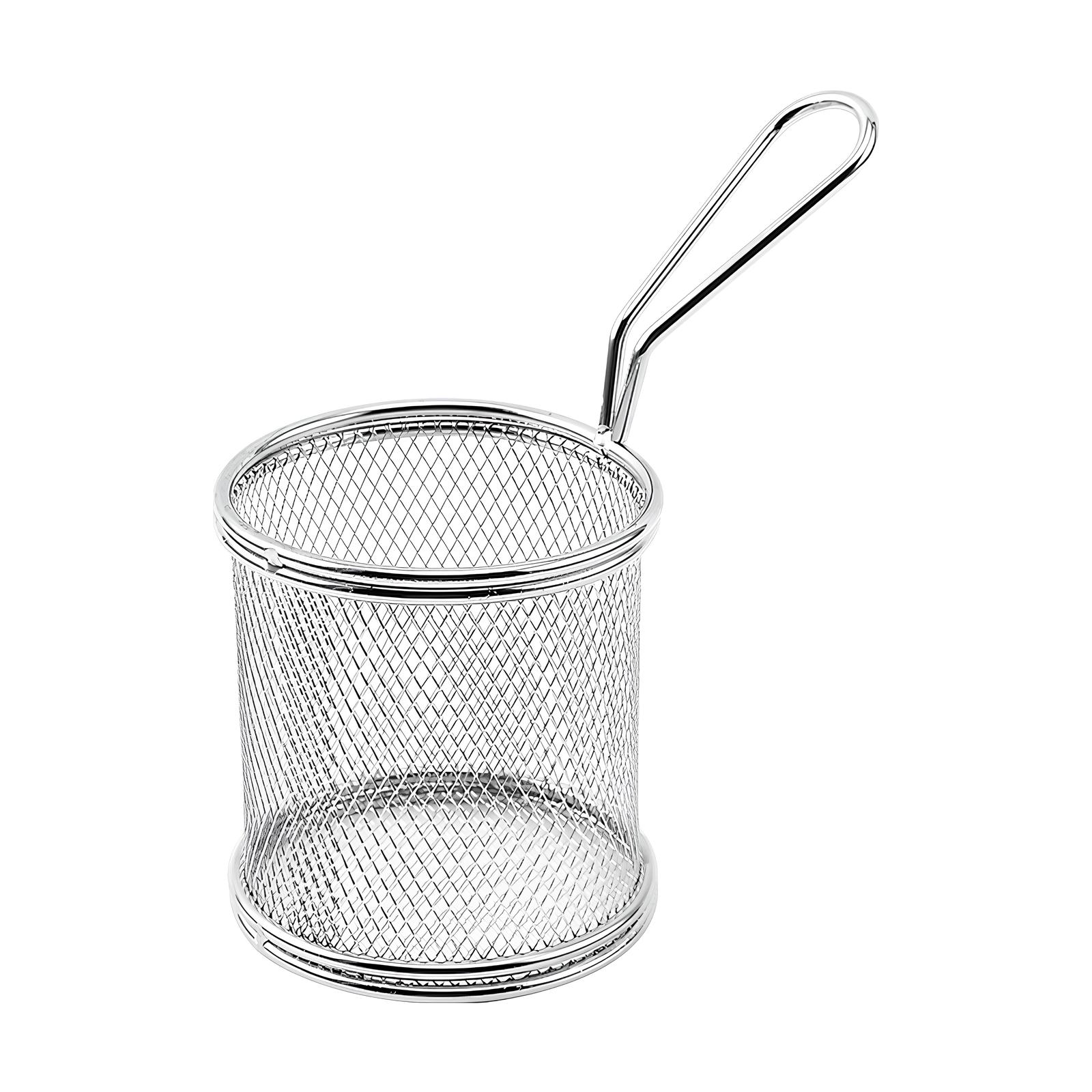 MINI CESTA APERITIVOS INOX 9CM      
