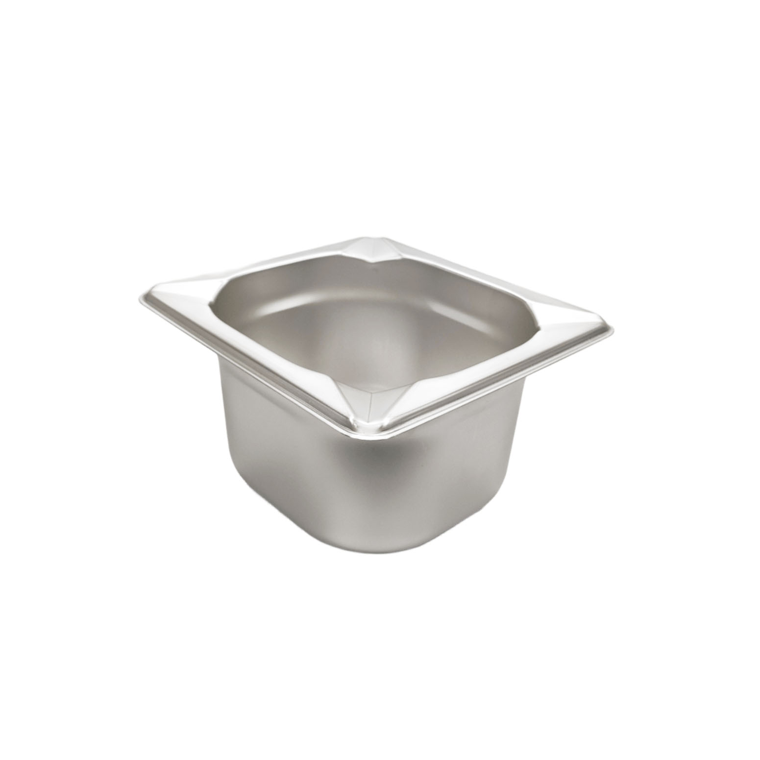 CUBA INOX REFORÇADA GN1/6 17,6X16,2CM 1,5L     