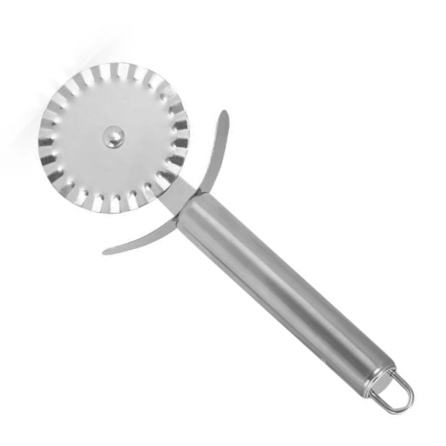CARRETILHA ONDULADA INOX 19,5CM       