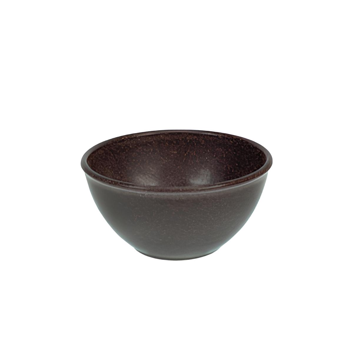 TIGELA MULTIUSO PLÁSTICO/MADEIRA 12X6CM 300ML IMBUIA     