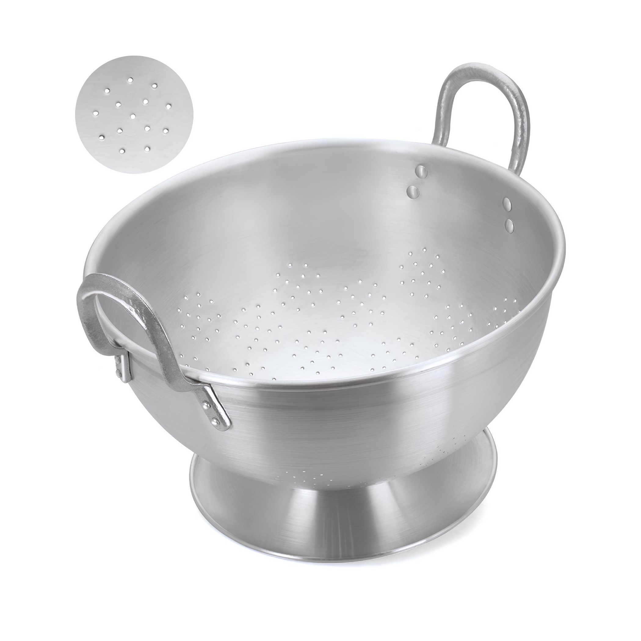 ESCORREDOR ARROZ ALUMÍNIO 35CM 9,25L      