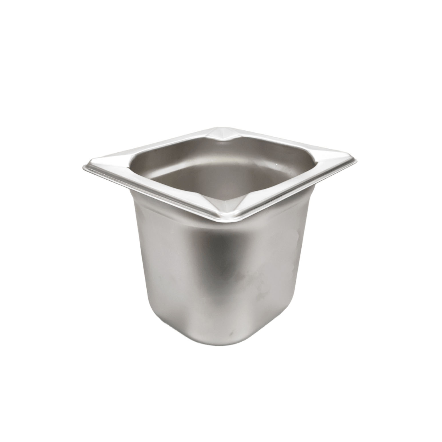 CUBA INOX REFORÇADA GN1/6 17,6X16,2CM 2,3L     