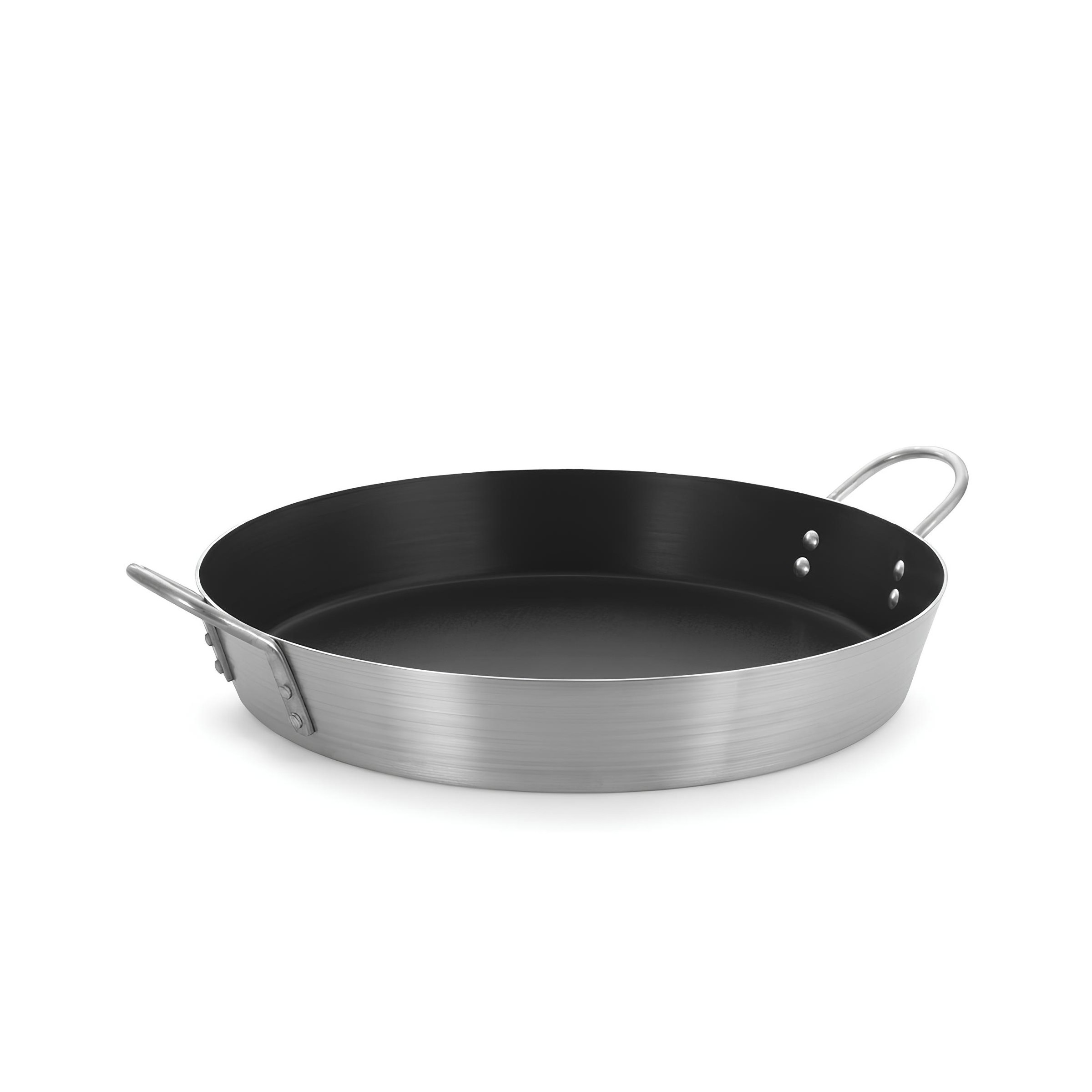 PAELLERA ALUMÍNIO ANTIADERENTE ECONÔMICA 50CM H12,5L     