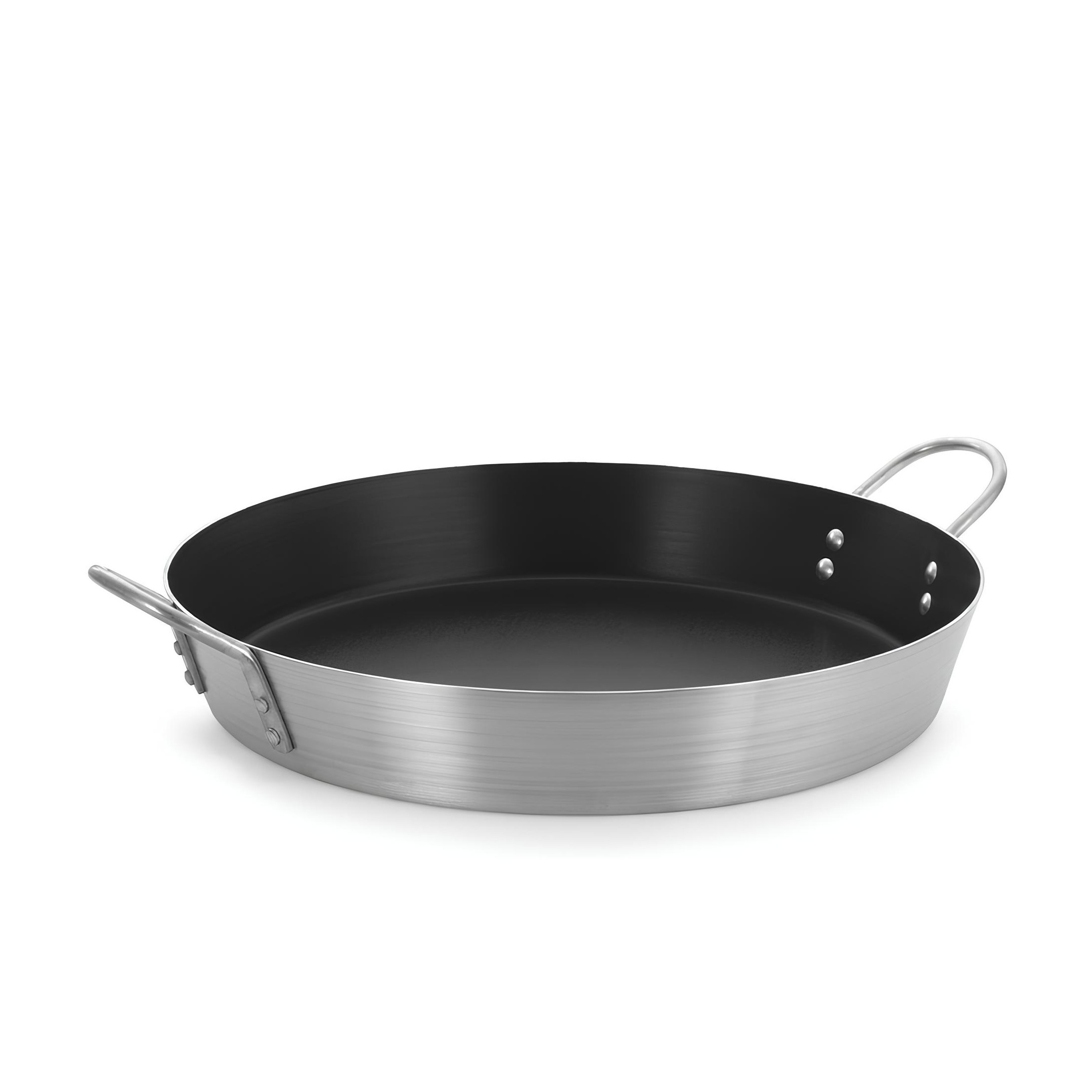 PAELLERA ALUMÍNIO ANTIADERENTE ECONÔMICA 60CM H22,5L     