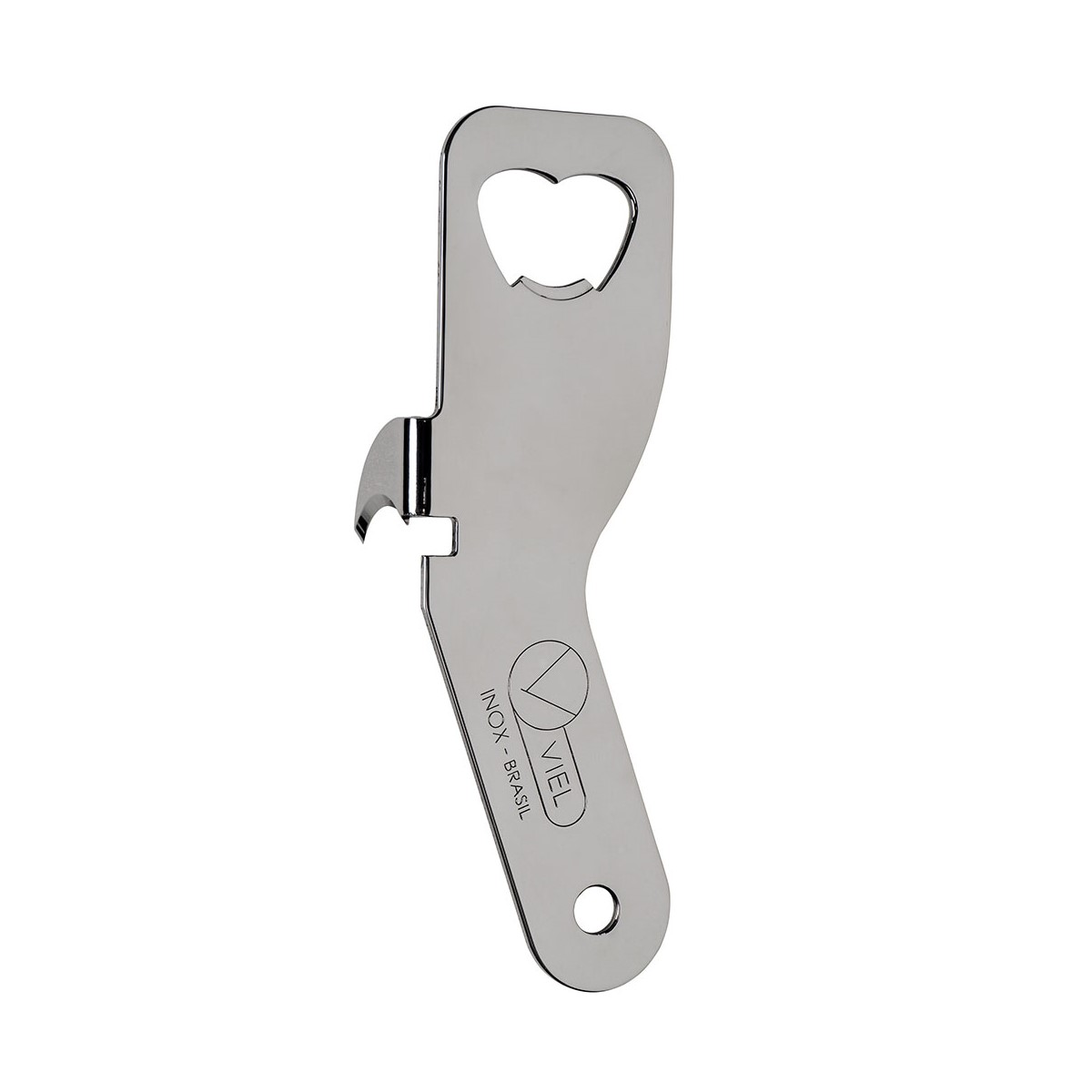 ABRIDOR COMBINADO REFORÇADO PROFISSIONAL INOX 14CM