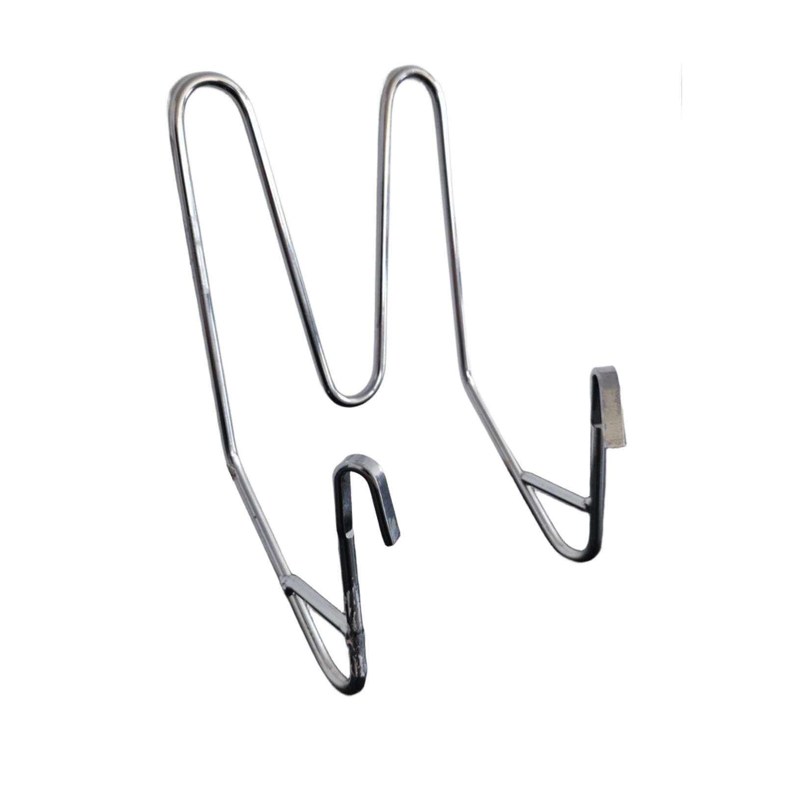 SUPORTE TAMPA AÇO CROMADO TRAVA 12X9CM     