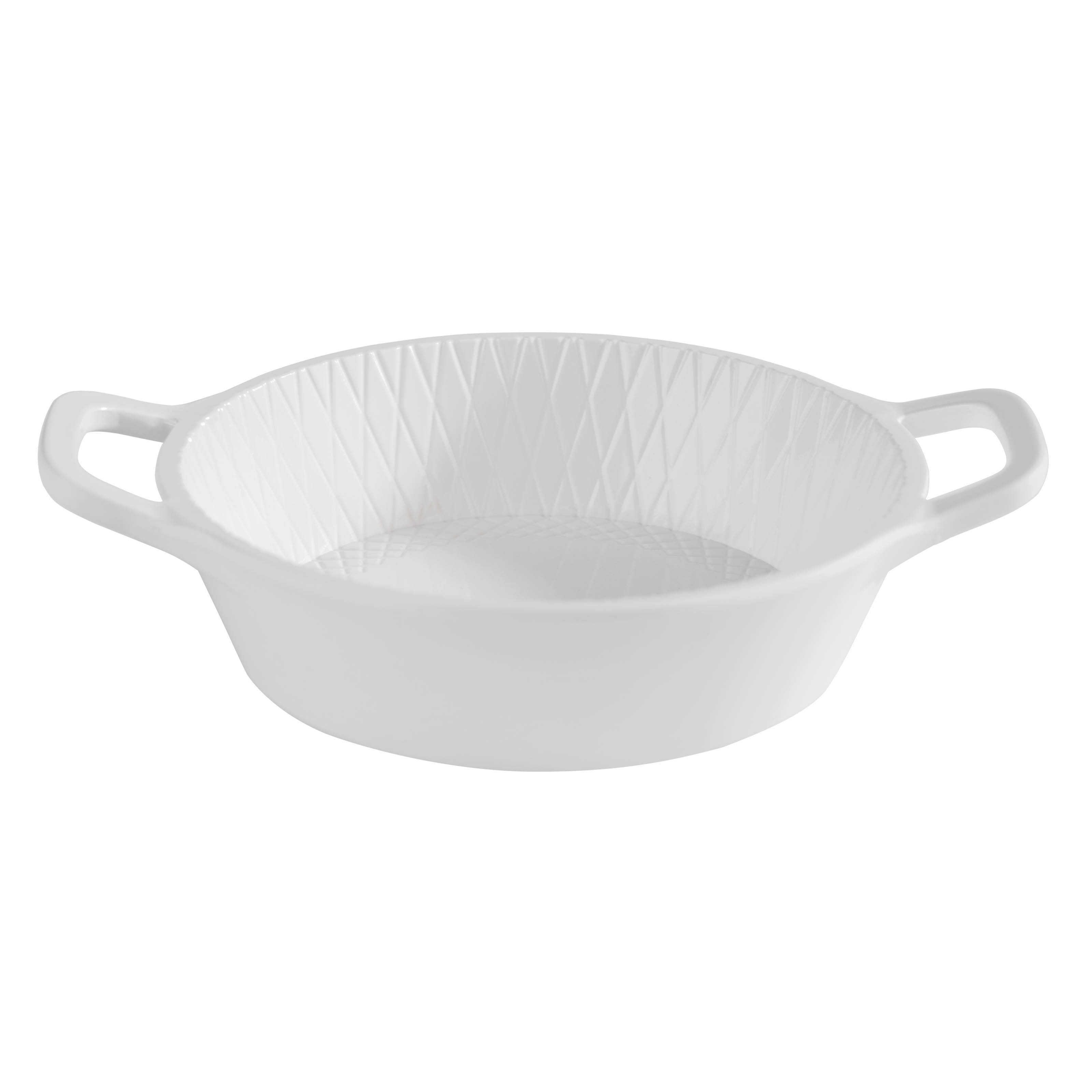 MINI CAÇAROLA OVAL ALÇAS MELAMINA 11,5X8,5CM     