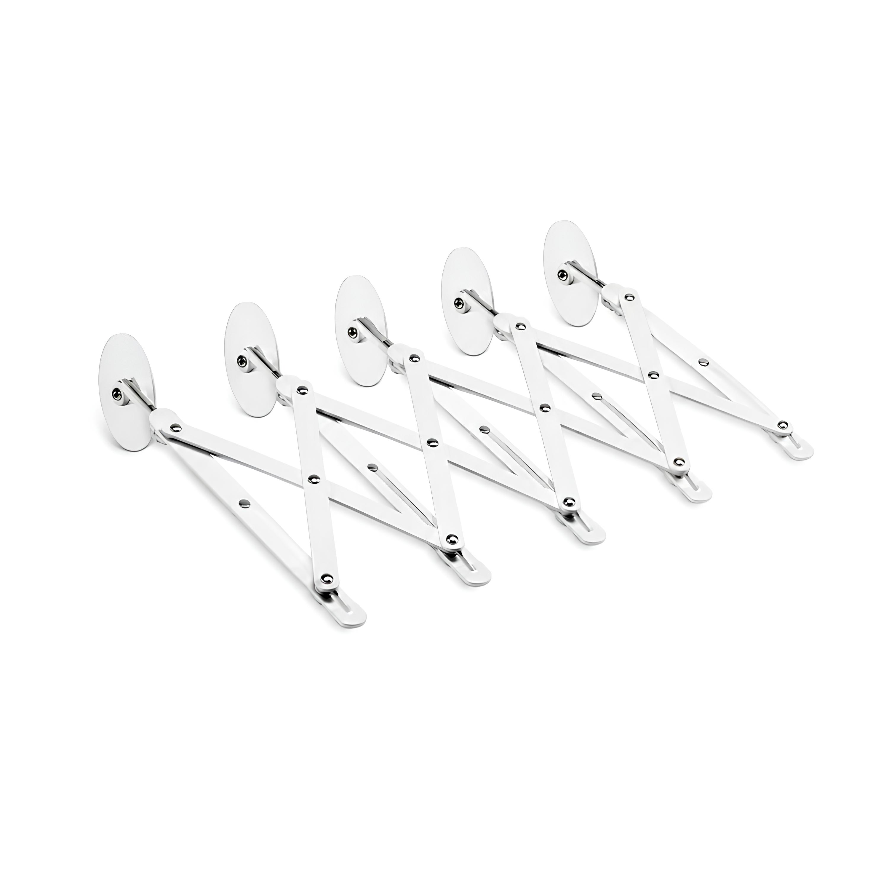 CORTADOR MASSA EXTENSÍVEL INOX 5 LÂMINAS ECONÔMICO LACOR