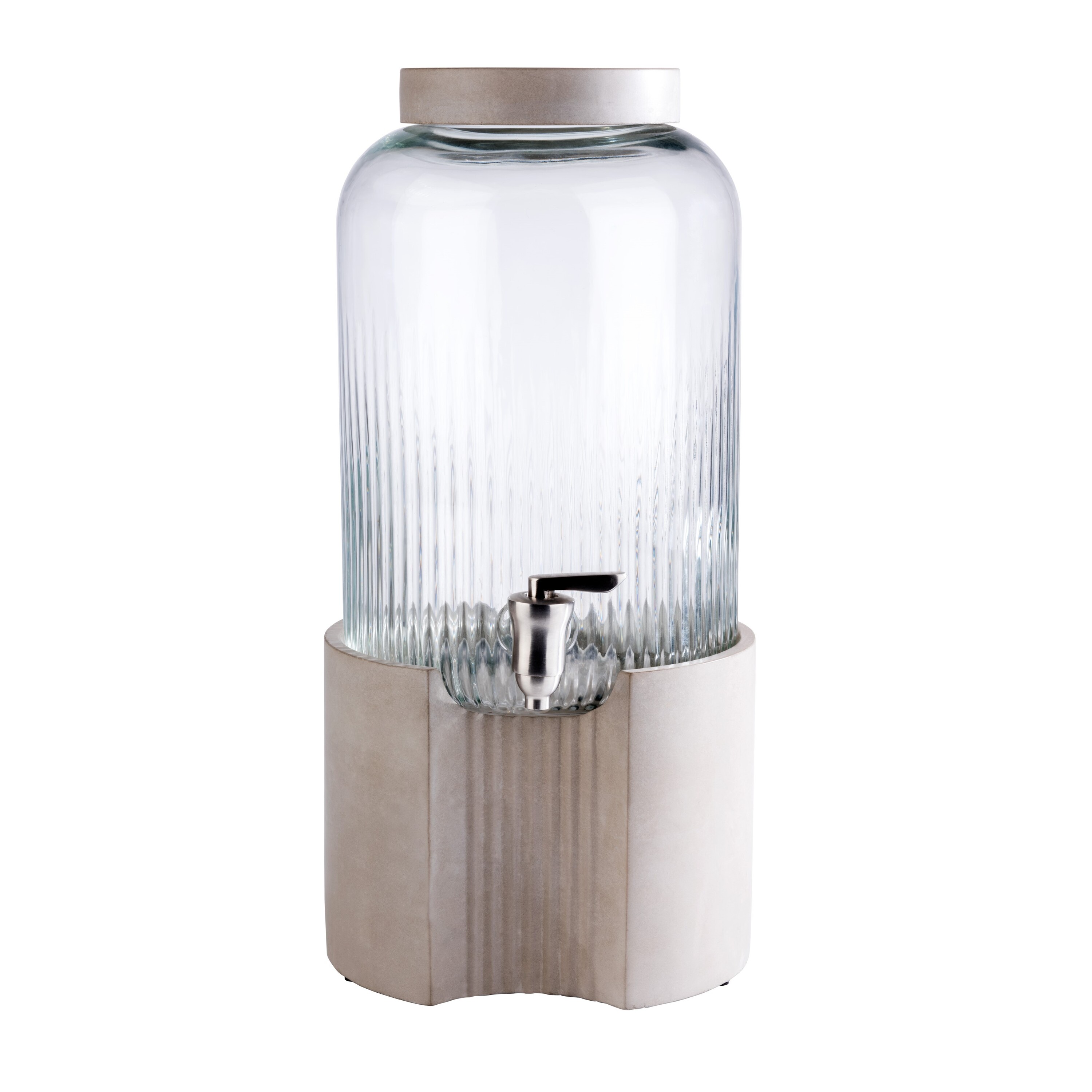 SUQUEIRA VIDRO BASE CONCRETO 7L 22CM     