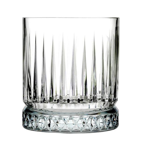 COPO WHISKY VIDRO 355ML 10CM ELYSIA     