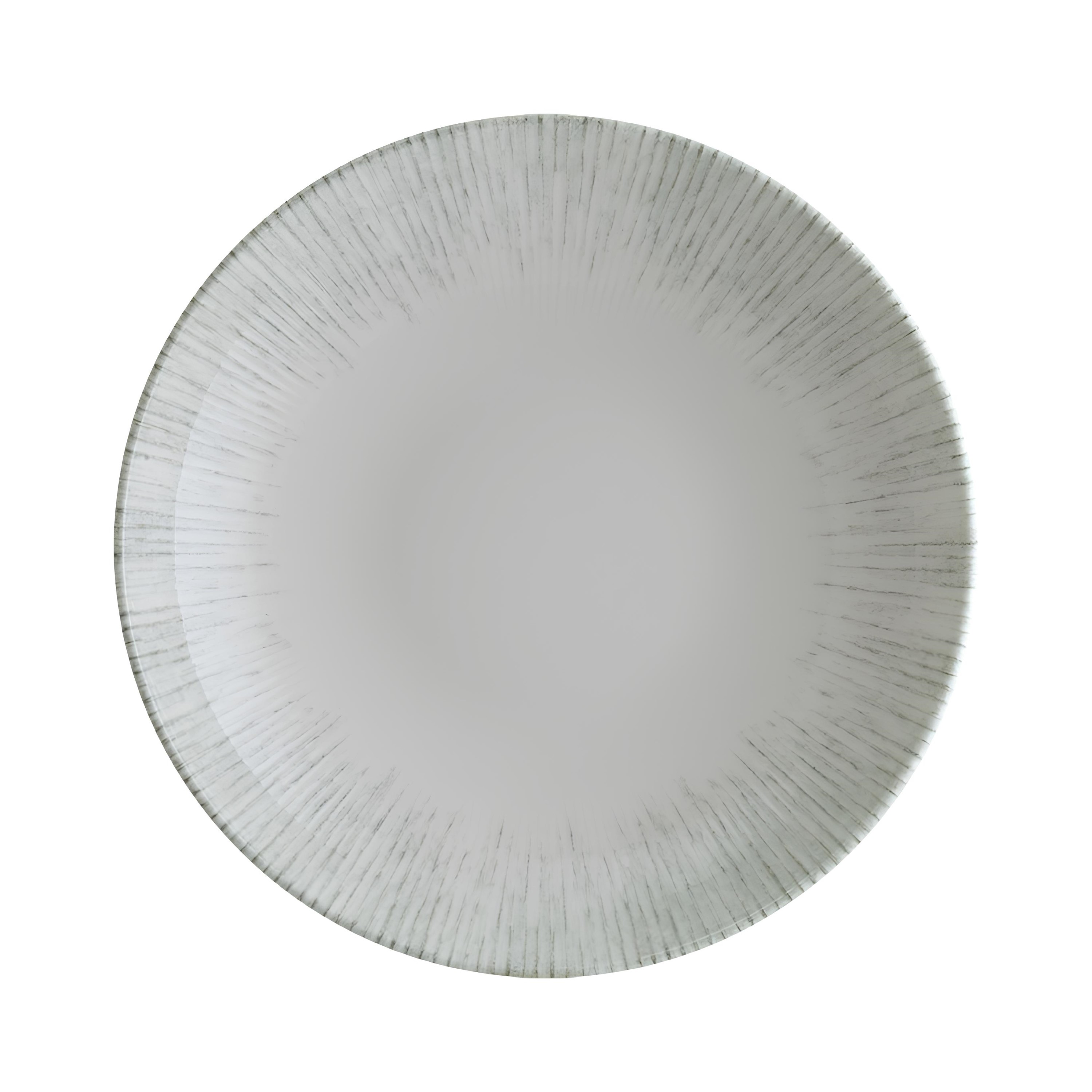 PRATO FUNDO MULTIUSO PORCELANA 25CM BLOOM IRIS VERDE BONNA COM 