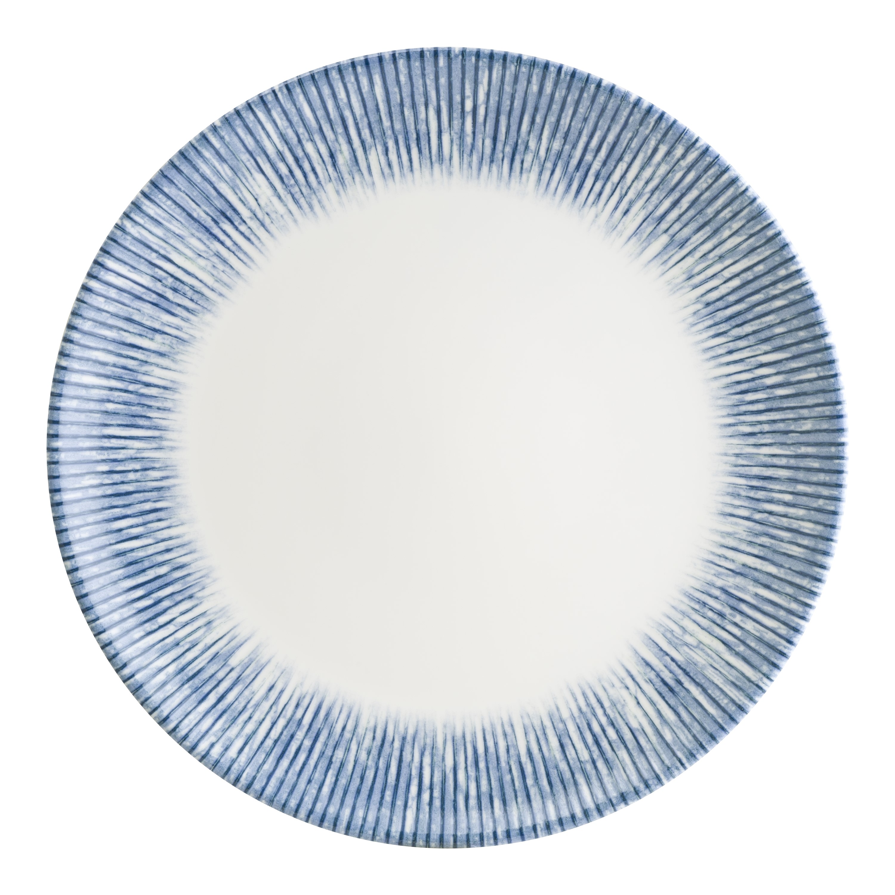 PRATO SOUSPLAT PORCELANA 30CM IRIS AZUL BONNA    