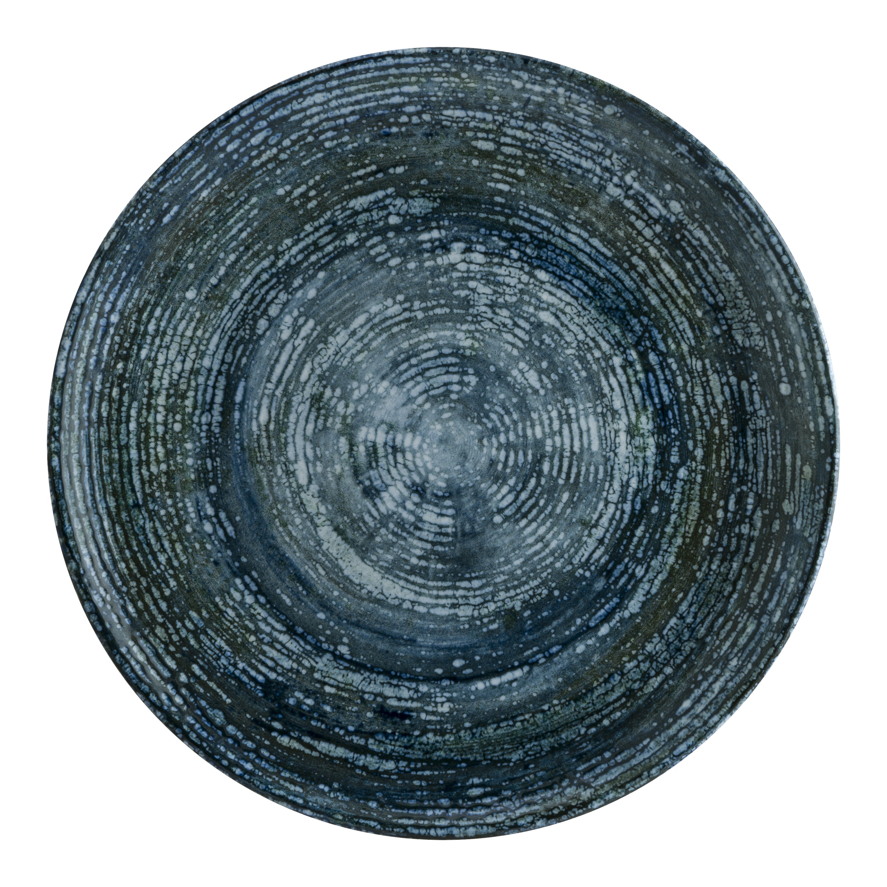 PRATO SOUSPLAT PORCELANA 30CM PATERA AZUL BONNA    