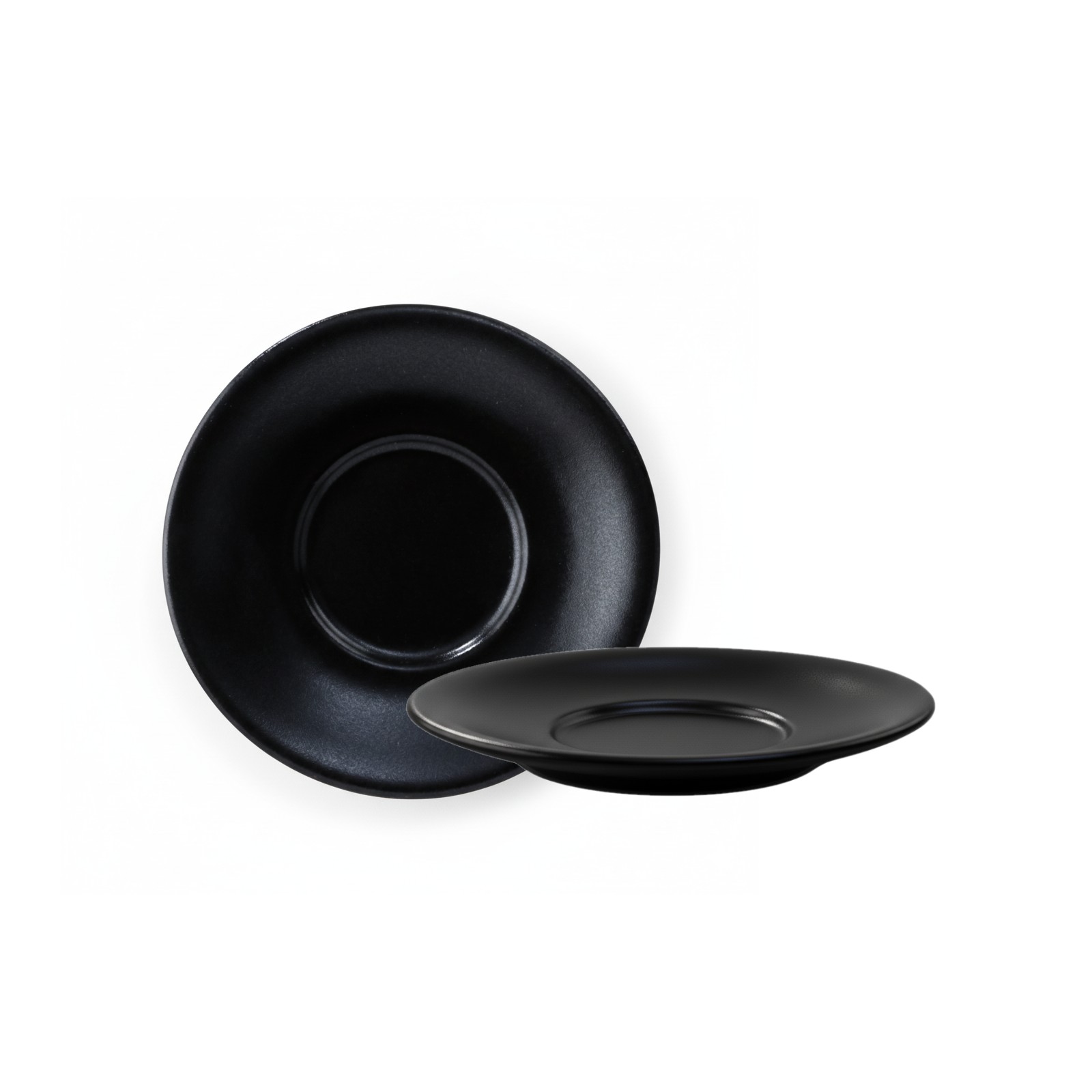 PIRES CHÁ PORCELANA 16 CM PRETO COSMOS    